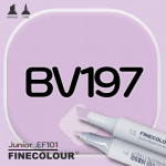 Маркер FINECOLOR Junior BV197 Розовато-лиловый двухсторонний
