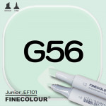 Маркер FINECOLOR Junior G56 Светло-зеленый оттенок двухсторонний