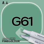 Маркер FINECOLOR Junior G61 Сосново-зеленый двухсторонний