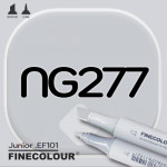 Маркер FINECOLOR Junior NG277 Нейтральный серый №3 двухсторонний