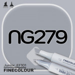 Маркер FINECOLOR Junior NG279 Нейтральный серый №5 двухсторонний