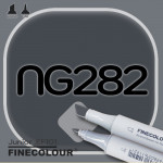 Маркер FINECOLOR Junior NG282 Нейтральный серый №10 двухсторонний