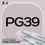 Маркер FINECOLOR Junior PG39 Пурпурно-серый №5 двухсторонний
