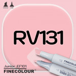 Маркер FINECOLOR Junior RV131 Телесный двухсторонний