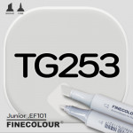 Маркер FINECOLOR Junior TG253 Серый тонер №3 двухсторонний