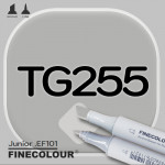 Маркер FINECOLOR Junior TG255 Серый тонер №5 двухсторонний