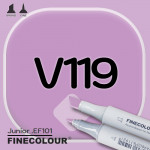 Маркер FINECOLOR Junior V119 Светлый фиолетовый двухсторонний