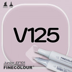 Маркер FINECOLOR Junior V125 Тусклый фиолетовый двухсторонний