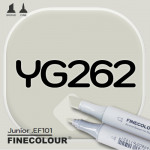 Маркер FINECOLOR Junior YG262 Желтовато-серый №4 двухсторонний