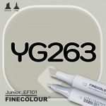 Маркер FINECOLOR Junior YG263 Желтовато-серый №5 двухсторонний
