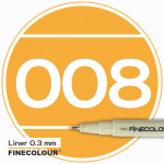 Линер FINECOLOUR Liner 005 Желтый