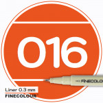 Линер FINECOLOUR Liner 013 Оранжевый
