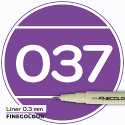 Линер FINECOLOUR Liner 033 Темный фиолетовый