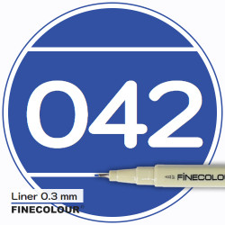 Линер FINECOLOUR Liner 040 Ультрамарин