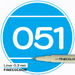 Линер FINECOLOUR Liner 049 Голубоватый оттенок