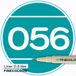 Линер FINECOLOUR Liner 054 Голубая логуна