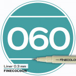 Линер FINECOLOUR Liner 056 Мраморный зеленый