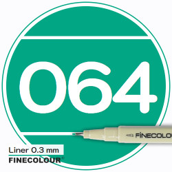 Линер FINECOLOUR Liner 062 Салатовый
