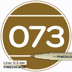 Линер FINECOLOUR Liner 072 Оливковый