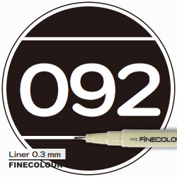 Линер FINECOLOUR Liner 089 Темно-серый оттенок