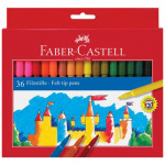 Фломастеры Faber-Castell "Замок", 36цв., смываемые