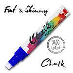 Набор меловых маркеров  Fat&Skinny 10 мм, 8 цветов