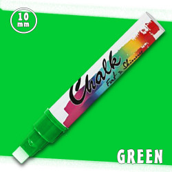 Маркер меловой Fat&Skinny Chalk 10 мм Зеленый (Green)