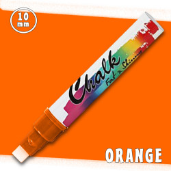 Маркер меловой Fat&Skinny Chalk 10 мм Оранжевый (Orange)
