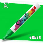Маркер меловой Fat&Skinny Chalk 2-5 мм Зеленый (Green)