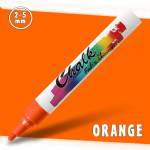 Маркер меловой Fat&Skinny Chalk 2-5 мм Оранжевый (Orange)