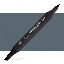 Маркер Twin Brush Сонет CGii07 Холодный серый II 7, спиртовой