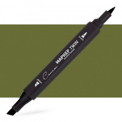Маркер Twin Brush Сонет G743 Оливин, спиртовой