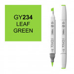 Маркер TOUCH BRUSH GY234 Зеленая Листва (Leaf Green) двухсторонний на спиртовой основе