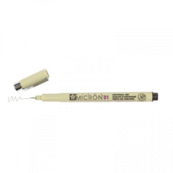 Капиллярная ручка Pigma Micron цвет сепия, 01 (толщина линии 0,25 мм)