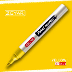 Маркер Zeyar Paint marker масляный Желтый (Yelow) 2,5 мм
