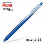 Гелевая ручка линер Pentel EnerGel Wave BL437-C Синий