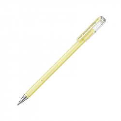Гелевая ручка Hybrid Milky, пастельная желтая, 0.8 мм