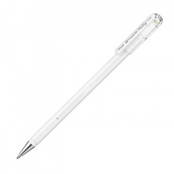 Гелевая ручка Hybrid Milky, пастельная белая, 0.8 мм
