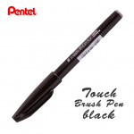 Линер-кисть Pentel Brush Sign Pen, черный