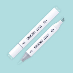 Маркер спиртовой Малевичъ GrafArt Brush, Аквамарин B202
