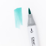 Маркер спиртовой Малевичъ GrafArt Brush, Аквамарин B202