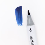 Маркер спиртовой Малевичъ GrafArt Brush, Берлинская лазурь B607
