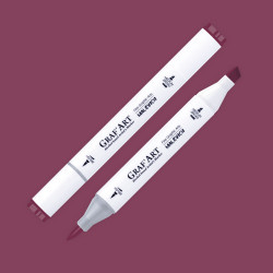 Маркер спиртовой Малевичъ GrafArt Brush, Винный осадок R106