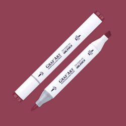 Маркер спиртовой Малевичъ GrafArt Brush, Вишневый R104