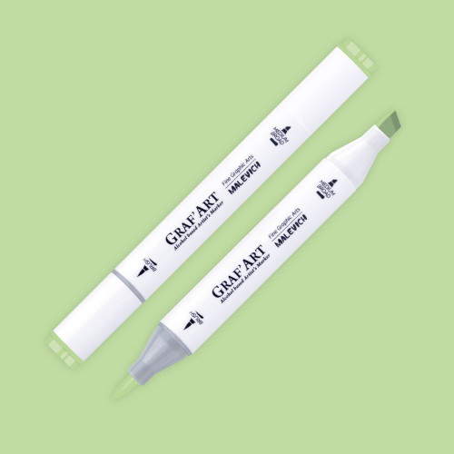 Маркер спиртовой Малевичъ GrafArt Brush, Зеленая мята G302