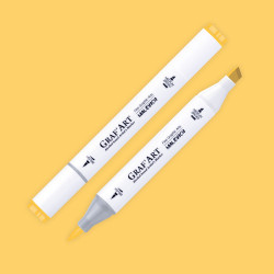 Маркер спиртовой Малевичъ GrafArt Brush, Золотистый Y103