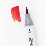 Маркер спиртовой Малевичъ GrafArt Brush, Красный светлый R208