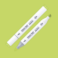 Маркер спиртовой Малевичъ GrafArt Brush, Лайм G202