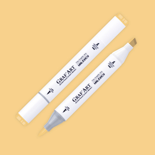 Маркер спиртовой Малевичъ GrafArt Brush, Медовый T503