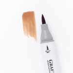 Маркер спиртовой Малевичъ GrafArt Brush, Миндаль T302